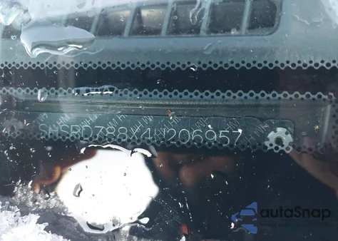 2004 Honda Cr-V Ex z USA, uszkodzony, nr VIN SHSRD788X4U206957